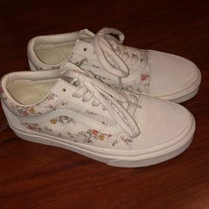 Vintage Floral Old Skool Vans